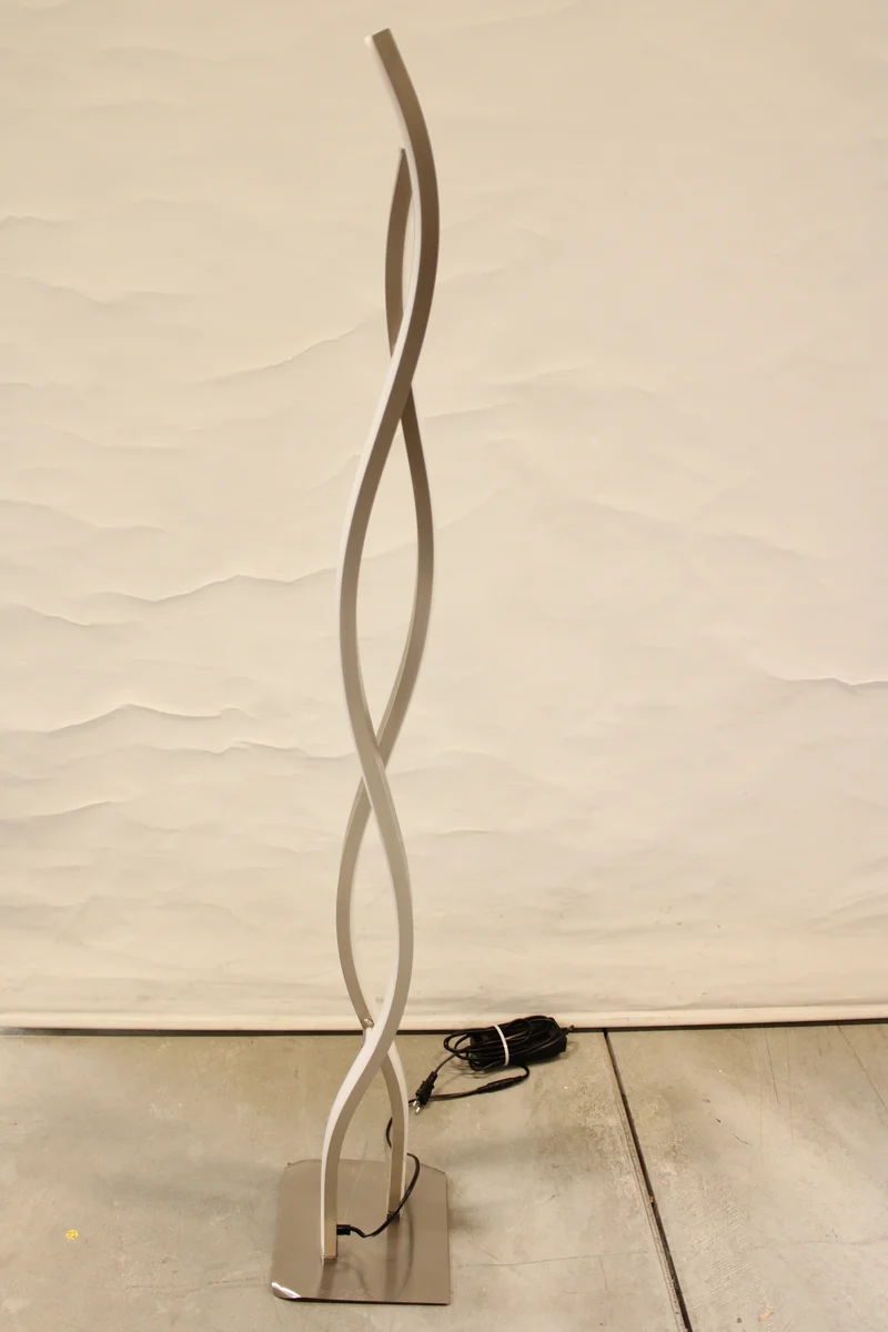 B-Ware Lucande Stehleuchte Stehlampe LED Mairia dimmbar wellenförmig SIEHE TEXT/FOTO