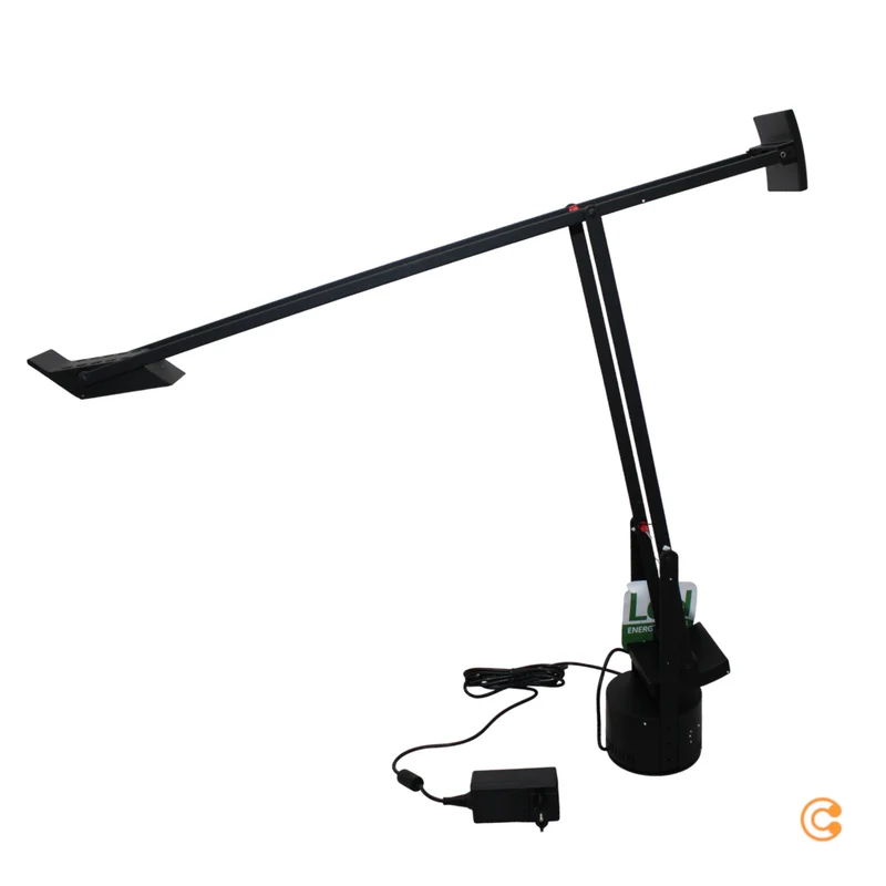 B-Ware Artemide Tischleuchte Schreibtischlampe LED Tizio schwarz flexibel verstellbar
