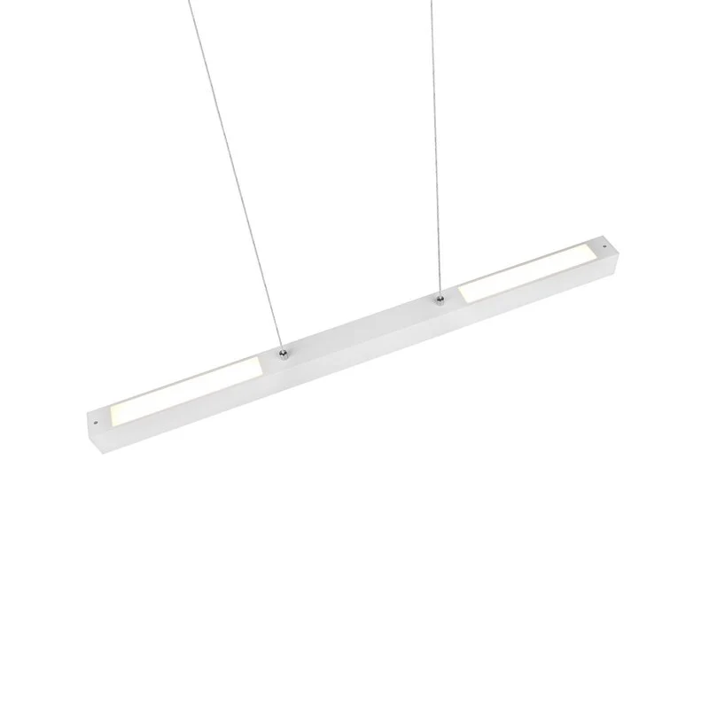 B-Ware TRIO LIGHTING LED-Pendelleuchte Paros DUOline balken weiß matt Hängelampe Lampe
