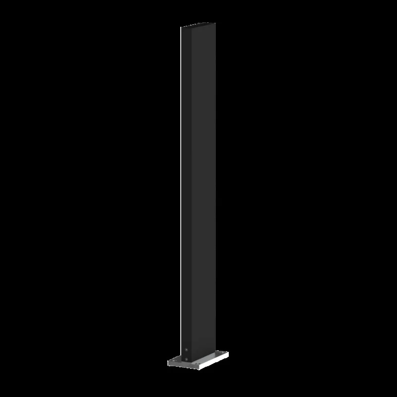 B-Ware Wever & Ducré 910010B0 Stange Pole 870 schwarz Sockel Montageplatte Lampe