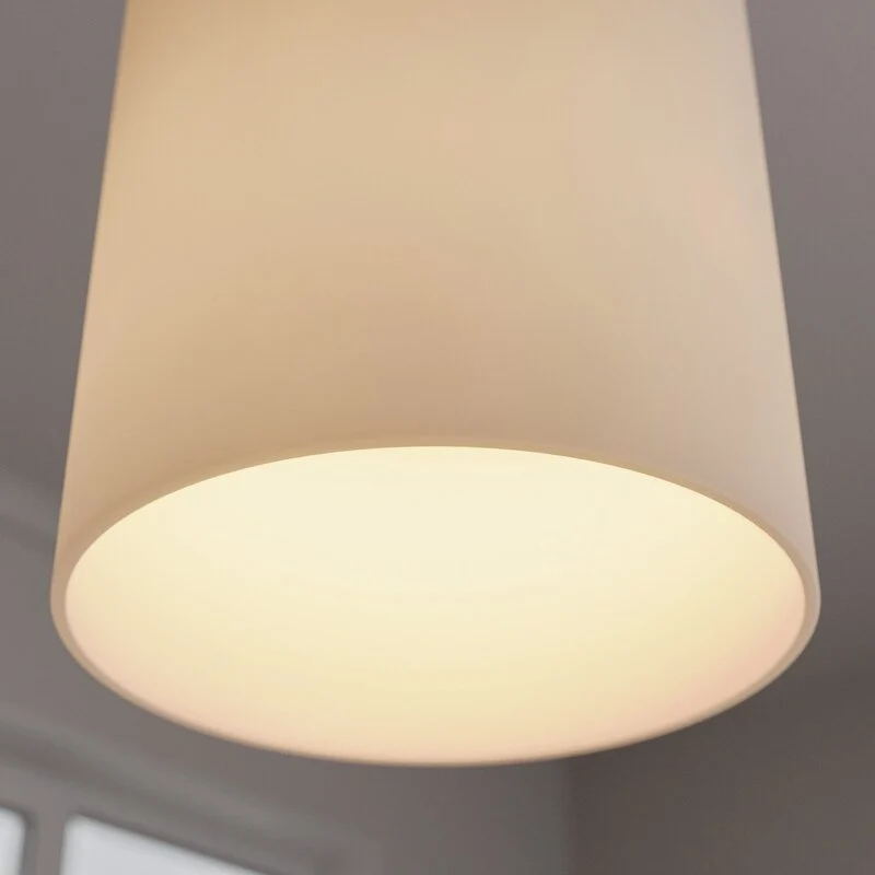 B-Ware Envostar Talia Pendelleuchte Pendelleuchte Lampe 3-fl E27 linea Eiche weiß schwa
