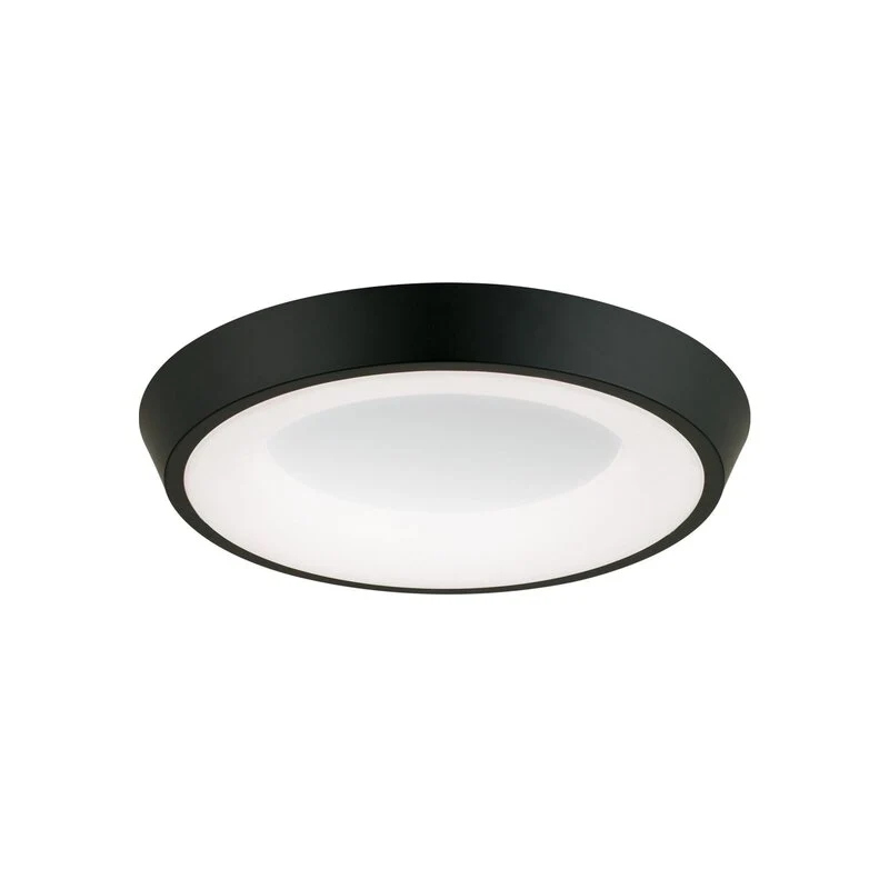 B-Ware Look Deckenleuchte LED Lampe Leuchte schwarz weiß Stahl Acryl dimmbar warmweiß