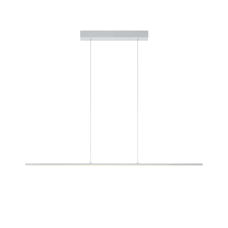 B-Ware Quitani Pendelleuchte Hängeleuchte LED Margita Silber Innenlampe dimmbar CCT74