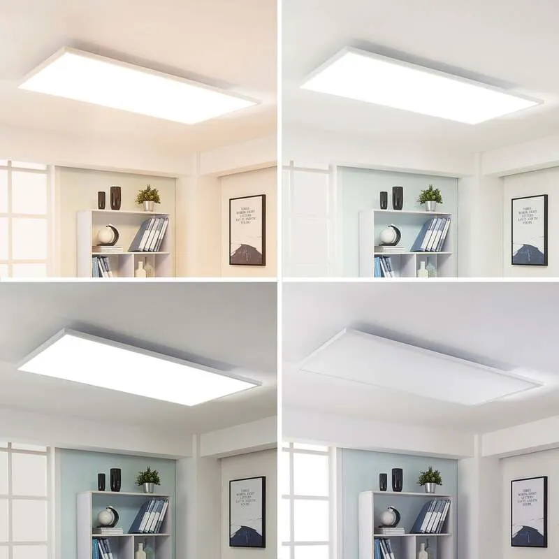 B-Ware Arcchio LED Panel Leuchte Flächenleuchte Arya dimmbar weiß Metall732