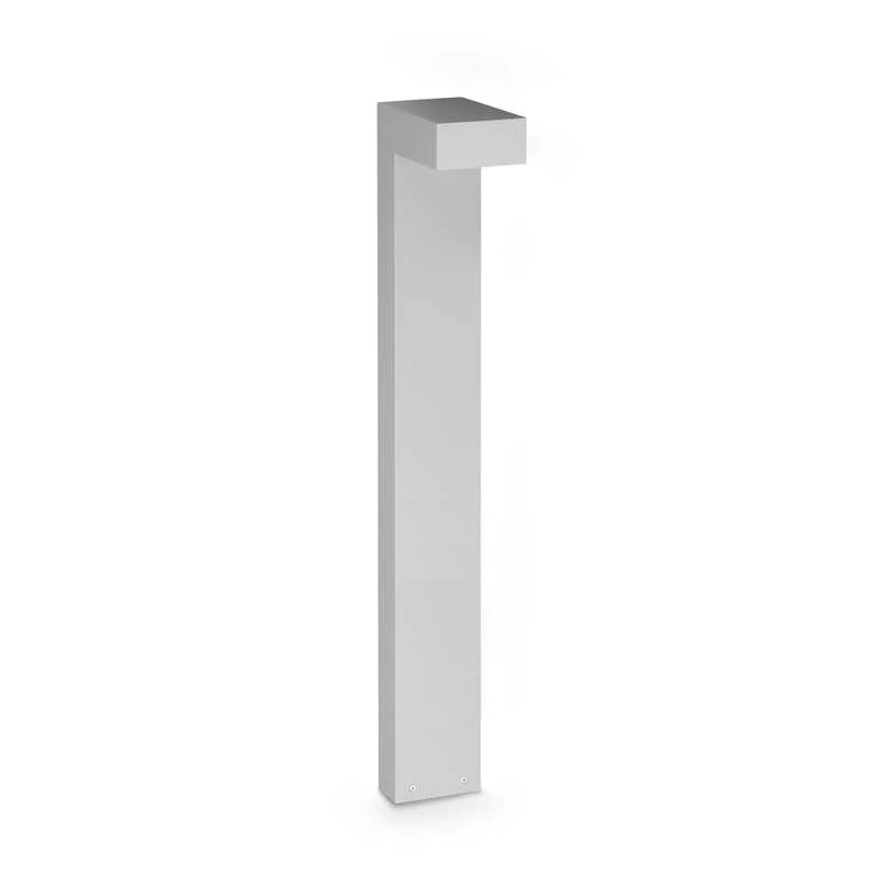 B-Ware Ideal Lux Wegeleuchte Sirio LED Gartenlampe grau 80cm Aluminium IP65 1100Lumen