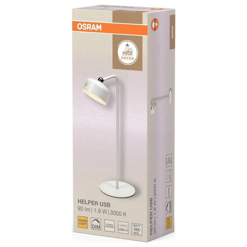 B-Ware OSRAM HOMELIGHTING Wandleuchte Touch-Dim Gadget 830 USB Lampe warmweiß 140lm
