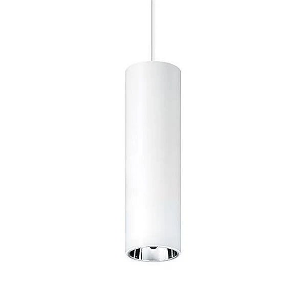 B-Ware Zumtobel Panos LED-Hängeleuchte Ø 7cm weiß/alu Hängelampe Lampe Leuchte Spot