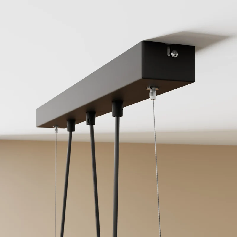 B-Ware Euluna Hängeleuchte Karou Deckenlampe Pendelleuchte Lampe Leuchte Holz 3-flm E27