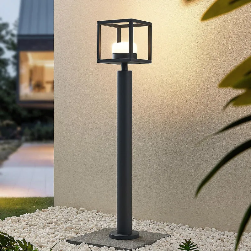 B-Ware Lucande Timio Wegeleuchte Lampe 85 cm Sockelleuchte Wegelampe Außenleuchte