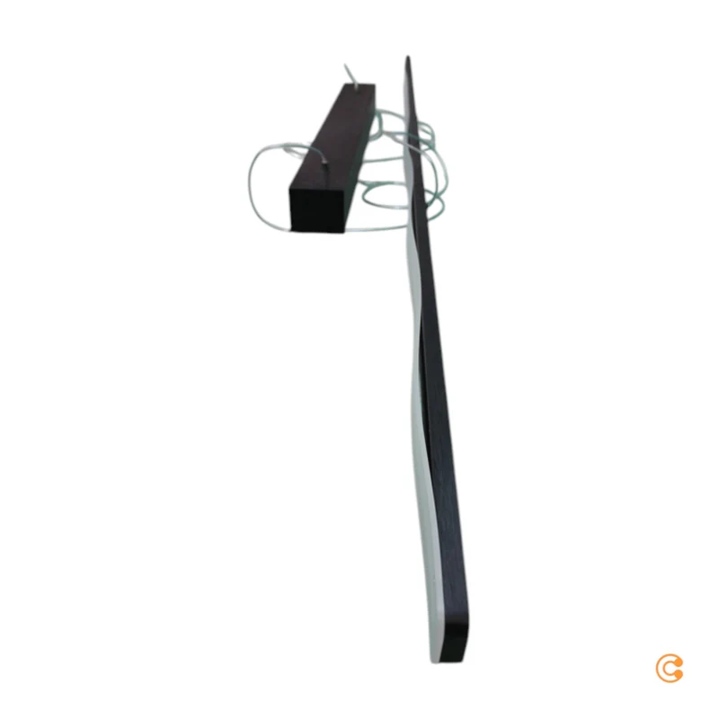 B-Ware Pendelleuchte Hängelampe Quitani LED Lampe schwarz Aluminium Messing Acryl 14507