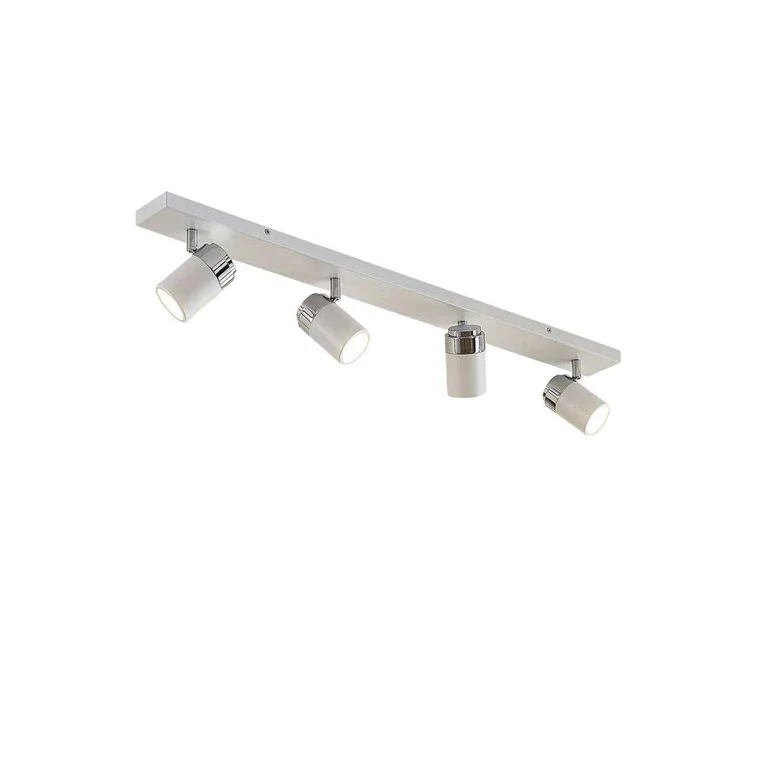 B-Ware Lindby Deckenstrahler Kardo Deckenlampe Hängelampe Lampe 4-flammig GU10 weiß
