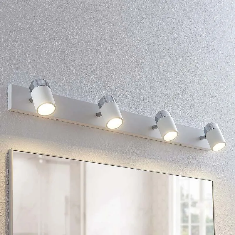 B-Ware Lindby Deckenstrahler Kardo Deckenlampe Hängelampe Lampe 4-flammig GU10 weiß