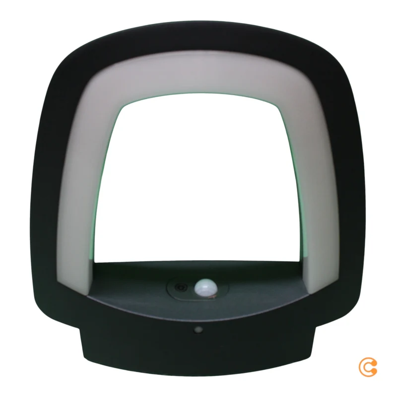 B-Ware Paulmann Außenwandleuchte Außenlampe LED Sensor Wandlampe Akena anthrazit