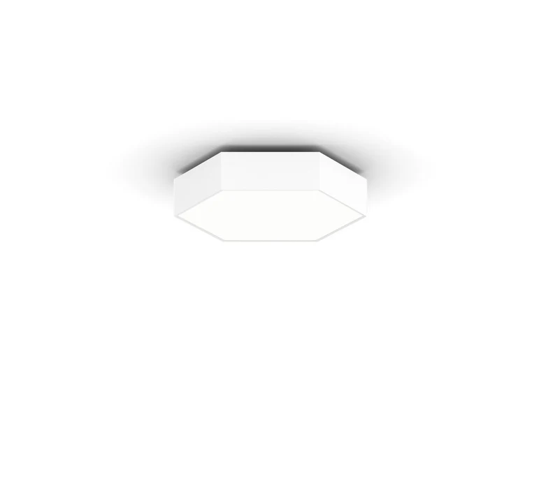 B-Ware XAL ECKENLEUCHTE HEX-O 750 WEISS LED 3000K 4060LM L75CM H10CM Deckenlampe Lampe