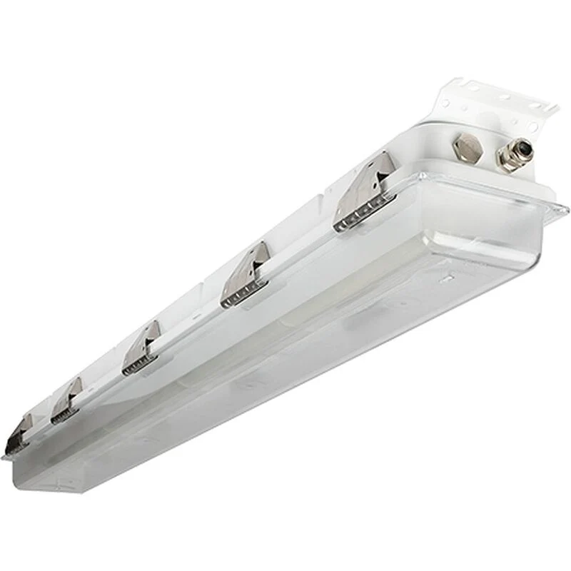 B-Ware Glamox MAX LED Ex-klassifizierte Wannenleuchte 4500 HF Deckenlampe Deckenlicht
