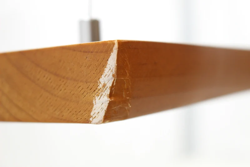 B-Ware Paul Neuhaus Hängelampe Pendelleuchte LED Palma Holz hell dimmbar CCT Fernbedien