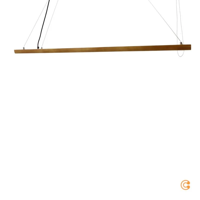 B-Ware Paul Neuhaus Hängelampe Pendelleuchte LED Palma Holz hell dimmbar CCT Fernbedien