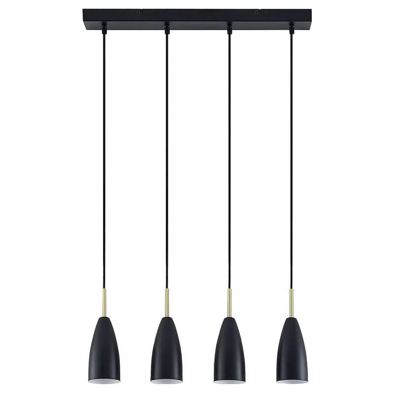 B-Ware Pendelleuchte Hängeleuchte Deckenlampe Lampe E14 schwarz Lindby Caylee