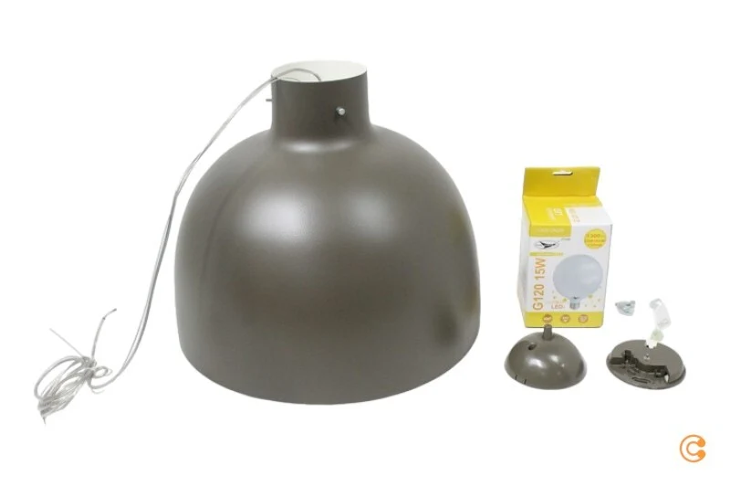 B-Ware Kartell Bellissima Hängeleuchte Hängeleuchte Pendelleuchte Leuchte Lampe braun