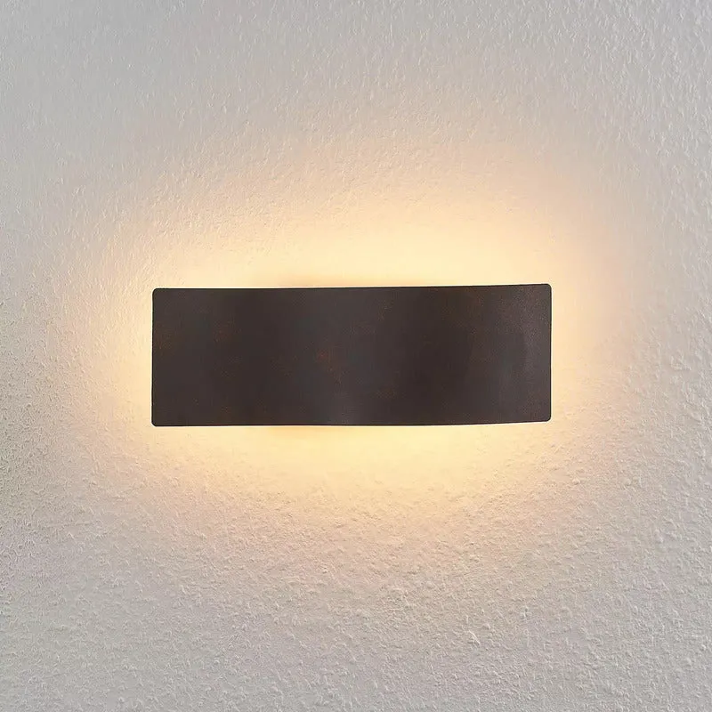 B-Ware Wandleuchte Wandlampe LED Leuchte Lindby Larisa gold schwarz rost Aluminium Eise