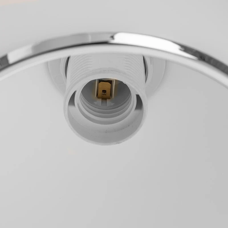 B-Ware Hängeleuchte Mina Deckenlampe Leuchte chromfarben Metall Glas dreiflammig Lampe