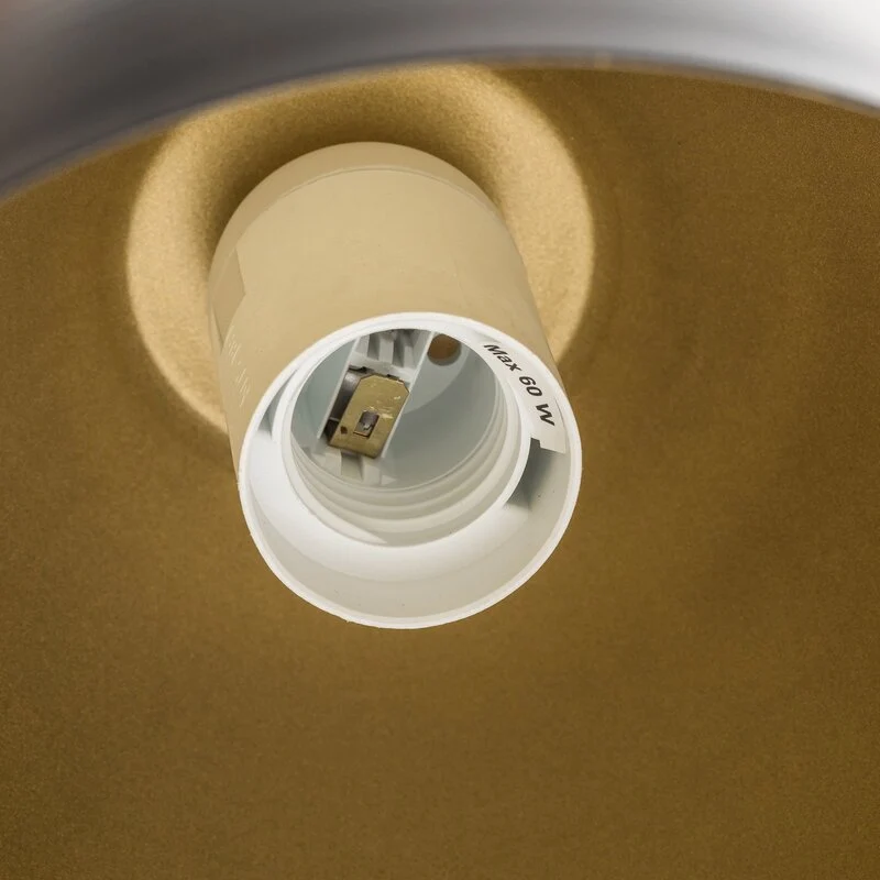 B-Ware EMIBIG LIGHTING Pendelleuchte Lenox Hängeleuchte Lampe dreiflammig schwarz/gold