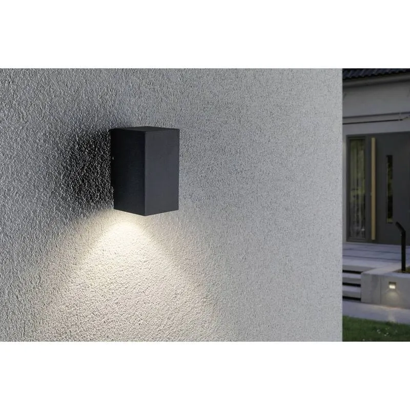 B-Ware Paulmann Flame AußenWandleuchte Gartenleuchte Terrassenlampe 1fl 10,3cm anthrazi