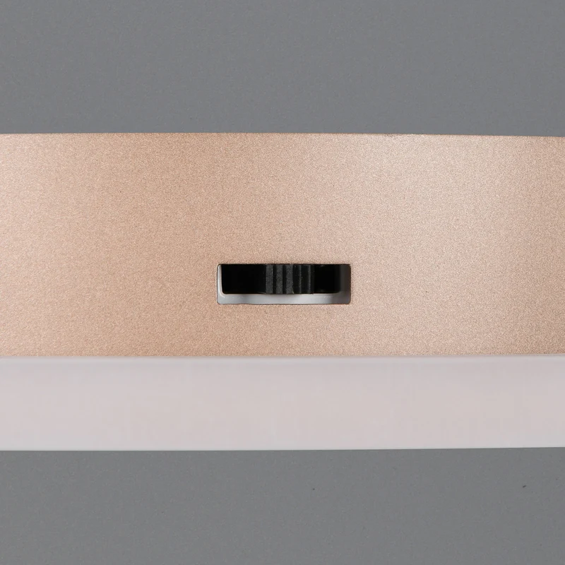 B-Ware Reality Deckenleuchte Calle LED Lampe dimmbar CCT 2300K-4000K braun Ø50cm