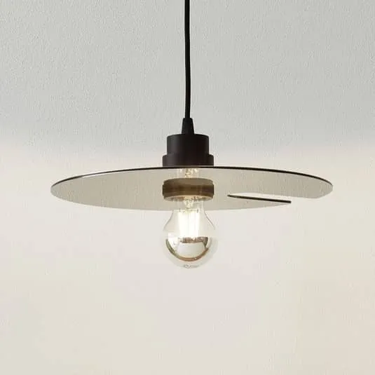 B-Ware Wever & Ducré Lighting Mirro 1.0 Pendelleuchte Lampe Leuchte 250cm schwarz chrom