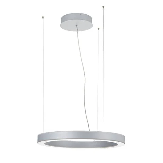 B-Ware Arcchio Pietro LED-Hängeleuchte silber 70cm 90W Pendelleuchte Deckenlampe488