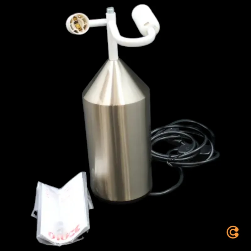 B-Ware Oluce Atollo Tischleuchte Tischlampe Lampe Carbon E14 SIEHE TEXT/FOTO