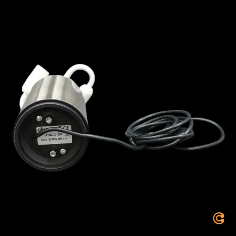 B-Ware Oluce Atollo Tischleuchte Tischlampe Lampe Carbon E14 SIEHE TEXT/FOTO