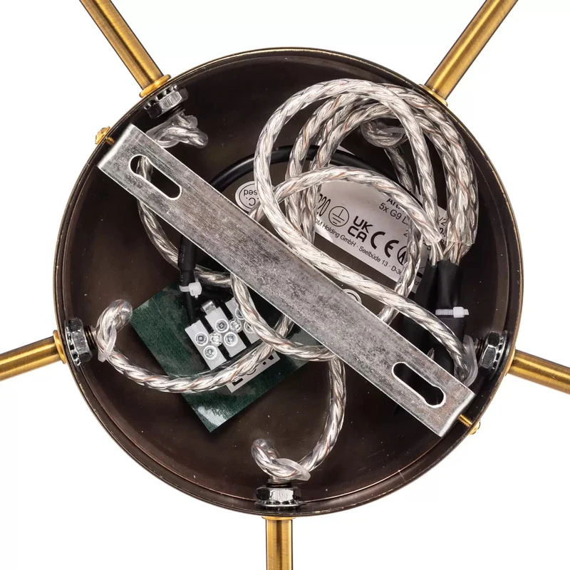 B-Ware Lucande Freylin Hängeleuchte Hängelampe Leuchte Lampe Pendelleuchte Pendellampe