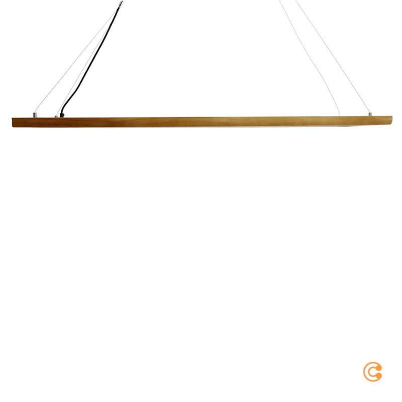 B-Ware Paul Neuhaus Hängelampe Pendelleuchte LED Palma Holz hell dimmbar CCT Fernbed328