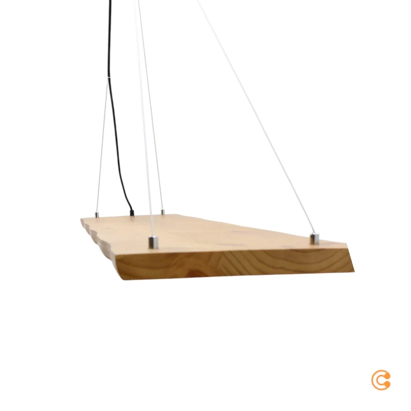 B-Ware Paul Neuhaus Hängelampe Pendelleuchte LED Palma Holz hell dimmbar CCT Fernbed328