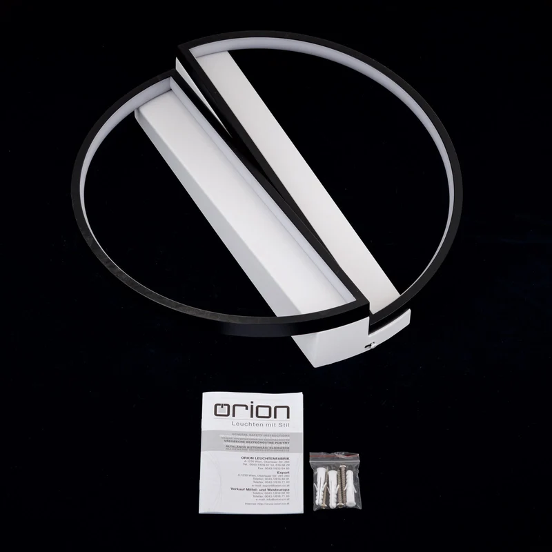 B-Ware ORION Deckenlampe Olga LED-Deckenleuchte weiß Stahl Wohnzimmerlampe SIEHE TEXT