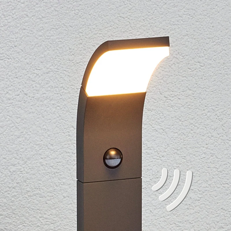 B-Ware Lucande LED-Wegeleuchte Timm Bewegungsmelder Wegleuchte Lampe Leuchte 100cm405