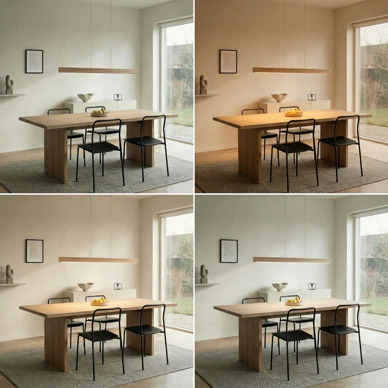 B-Ware Lucande Hängelampe Hängeleuchte Annetta LED Pendelleuchte dimmbar CCT Holz