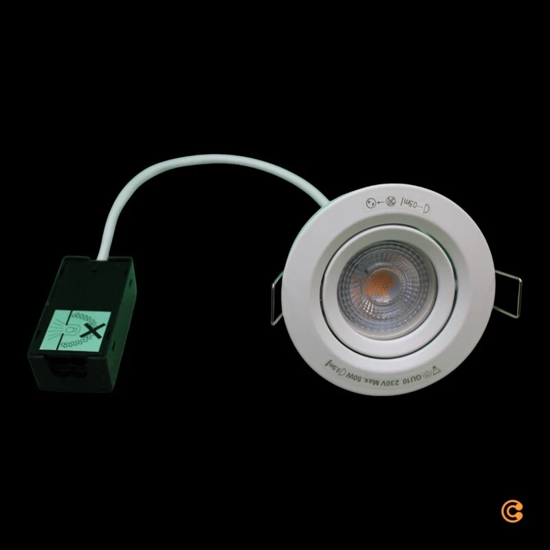 B-Ware Paulmann Einbauspot Spot Nova LED Leuchte Deckenstrahler IP65 weiß dimmbar500