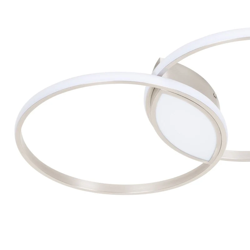 B-Ware Lindby Valerna LED-Deckenlampe Hängeleuchte Lampe Leuchte 31W stepdim nickel