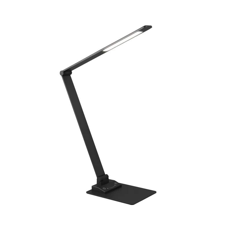 B-Ware Trio Lighting LED-Tischleuchte Travis schwarz CCT dimmbar Touch USB Lampe Spot