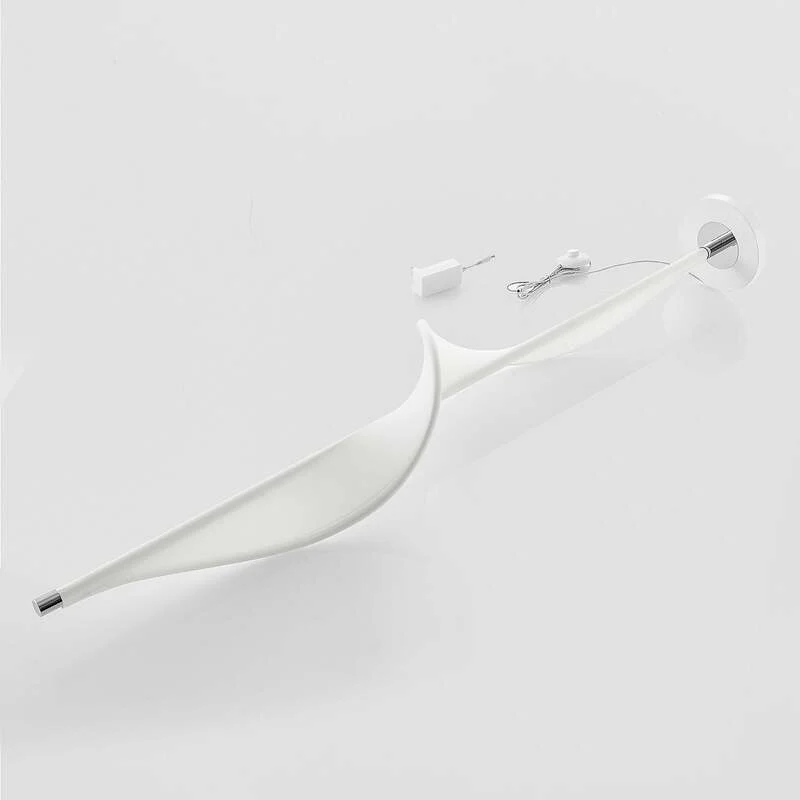 B-Ware Lucande Stehlampe Edano LED dimmbar Lampe Leuchte Textil weiß 154cm hoch Licht