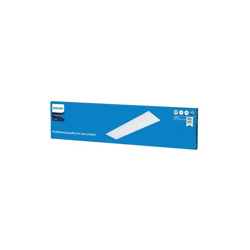B-Ware Philips LED Deckenlampe Deckenleuchte ProjectLine 36W 3200lm weiß 120x30cm Licht