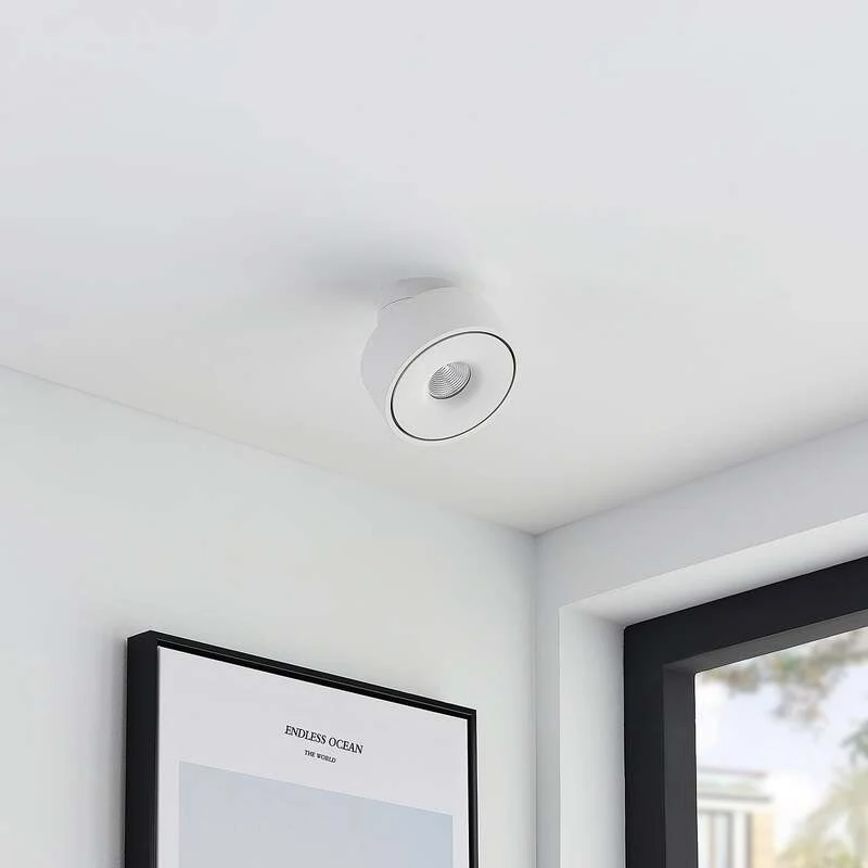 B-Ware Arcchio Rotari LED-Deckenlampe weiß schwenkbar dimmbar 960 Lumen 15 W