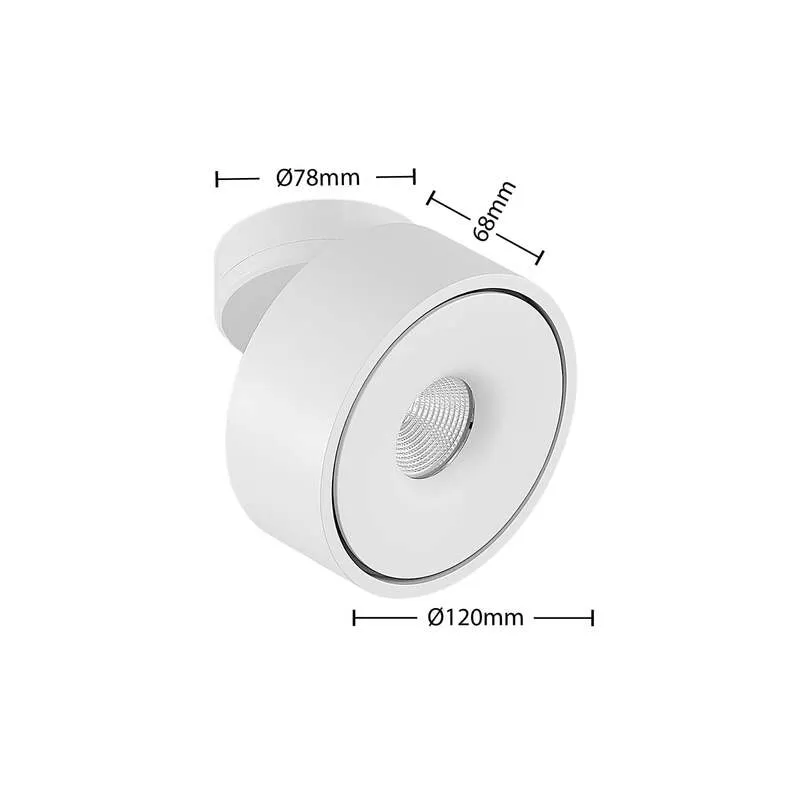 B-Ware Arcchio Rotari LED-Deckenlampe weiß schwenkbar dimmbar 960 Lumen 15 W