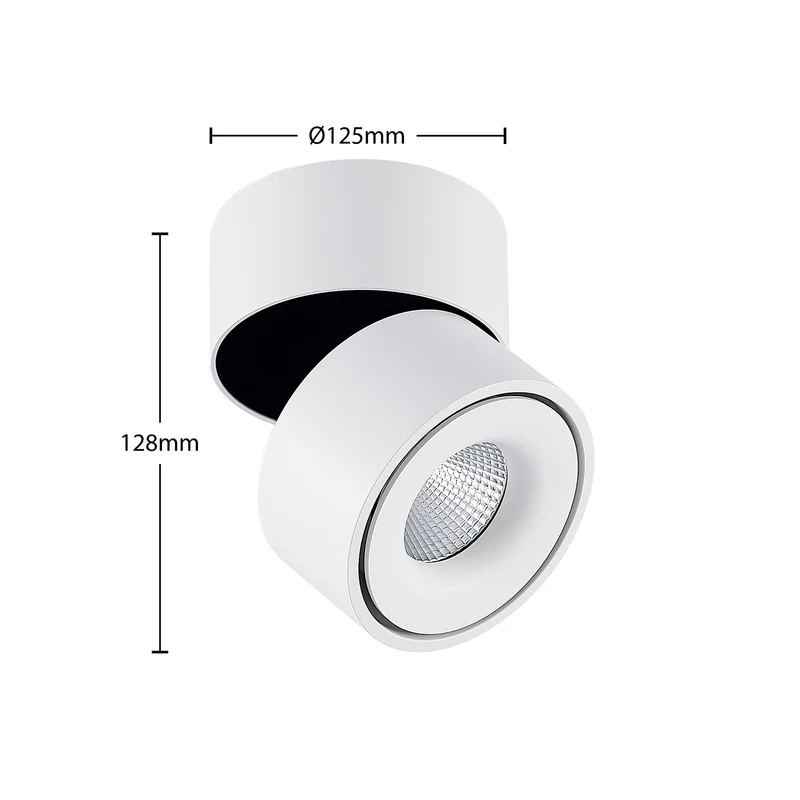 B-Ware Deckenstrahler Spot Leuchte Arcchio LED weiß Aluminium Rotari 1flg 1560lm