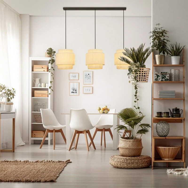 B-Ware Briloner Papper Hängeleuchte Hängelampe Leuchte Lampe Pendelleuchte Licht