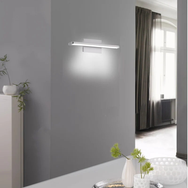 B-Ware FISCHER & HONSEL Wandleuchte Pare TW LED dimmbar 3 Lichtfarben nickel matt 40cm