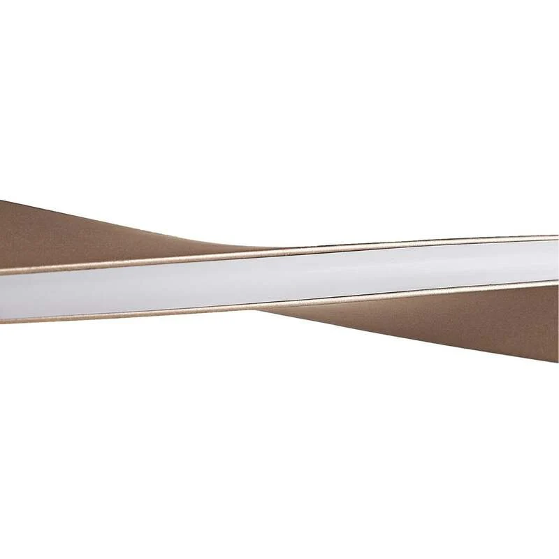 B-Ware Lindby Hängeleuchte Pendelleuchte Jaren LED Lampe dimmbar CCT braun 100cm