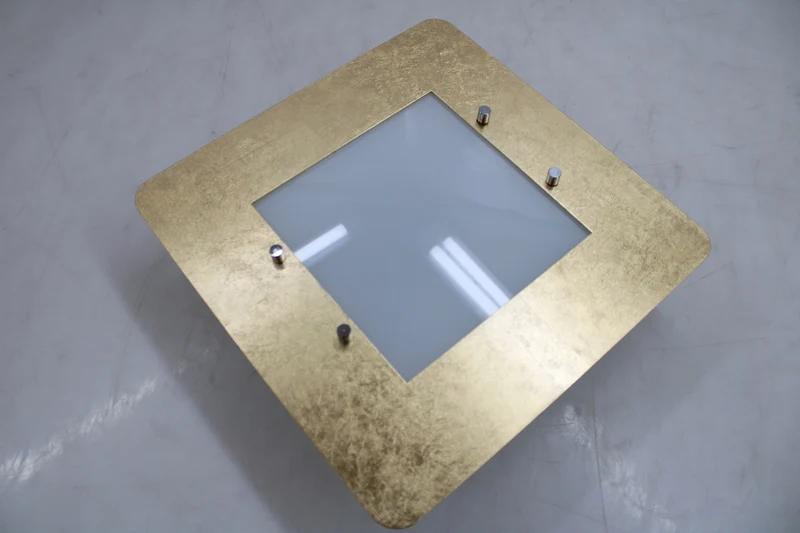 B-Ware Selène Edle Designer-Wandleuchte Wandleuchte Wandlicht Flurleuchte R7s Goldband